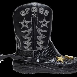 NEW. CROCS DAY COWBOY BOOTS WOMEN'S SIZE